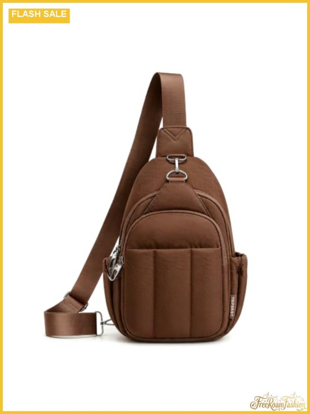 RFID Anti-Theft Crossbody Sling Bag Quilted Puffer Travel Purse